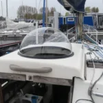 halve bol op zeilboot